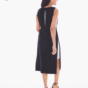 Chico’s double layer knit dress